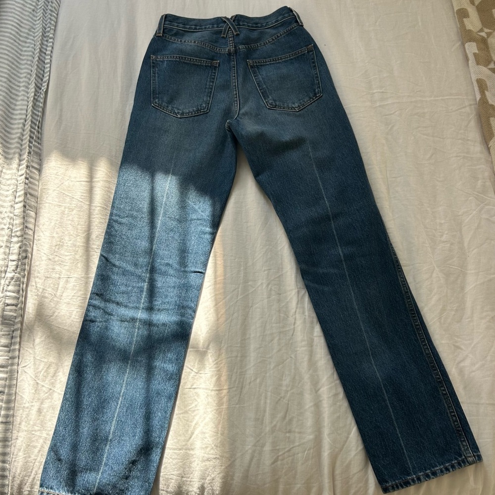 Carla High Rise Straight Jean - Picture 6 of 7